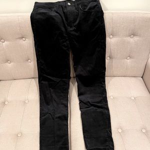 J. Crew black corduroys